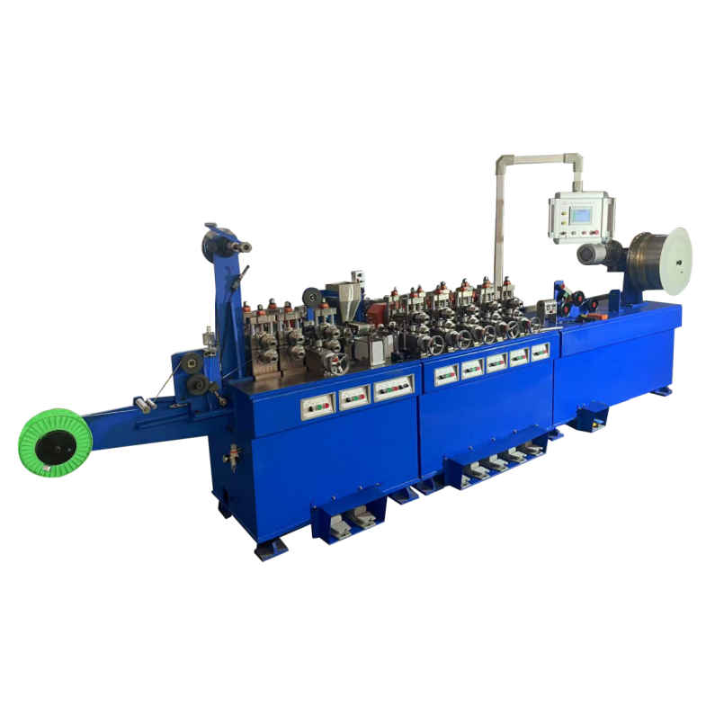 Flux cored wire production line